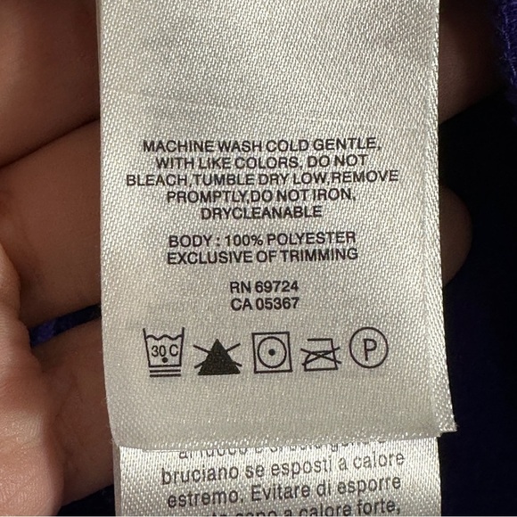 Columbia women's full zip fleece, size L, purple, layer, spring, outdoors - Picture 9 of 11